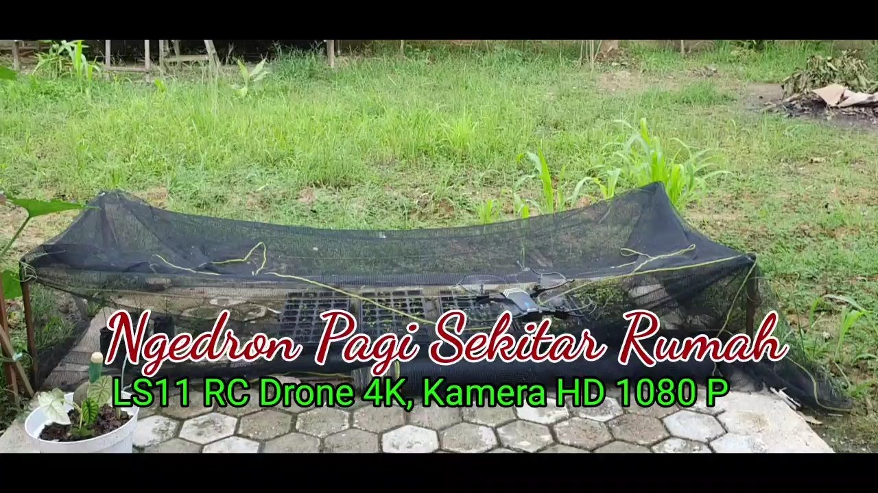 Ngedron Pagi | LS11 RC Drone 4K, Kamera HD 1080 P