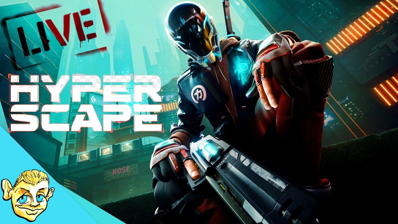 HYPER SCAPE LIVESTREAM!! NEW FUTURISTIC BATTLE ROYALE GAME