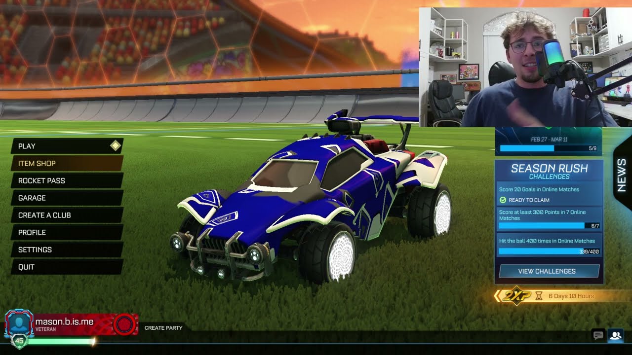 epic rocket league content