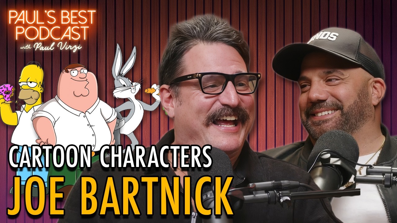 Joe Bartnick | Best Cartoon Characters | Paul's Best Podcast