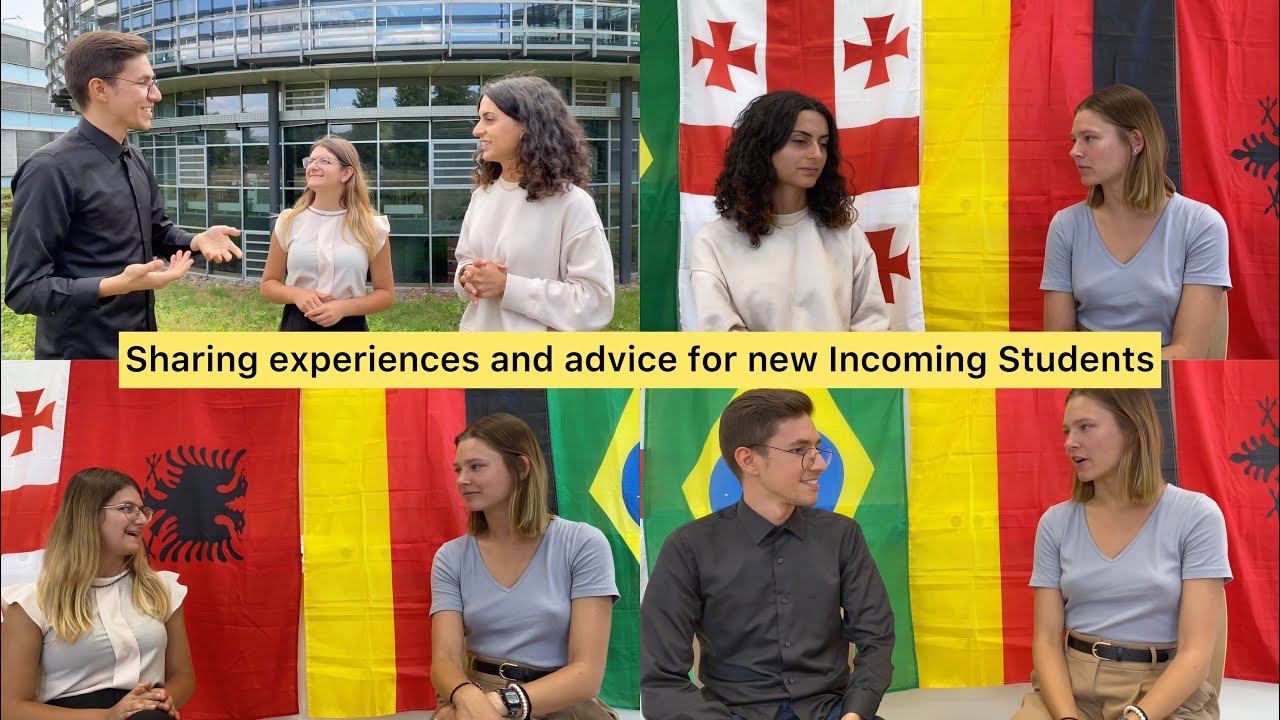 Sharing experiences and advice for new Incoming Students by former Exchange Students