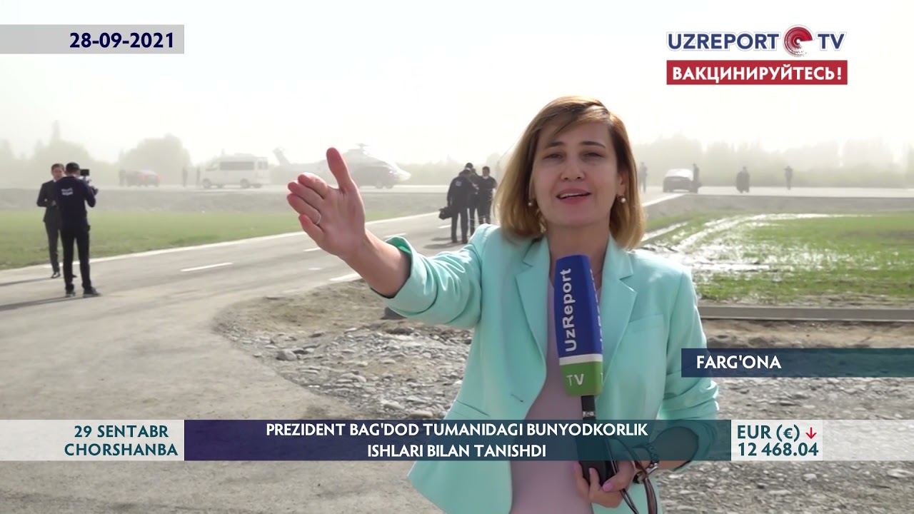 Prezident Bag‘dod tumanidagi bunyodkorlik ishlari bilan tanishdi