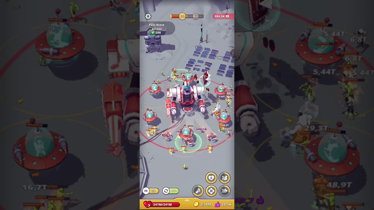 Lazy Apocalypse TD - wave 850