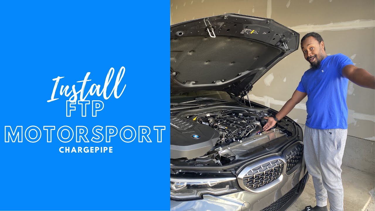 M340i FTP charge pipe install video
