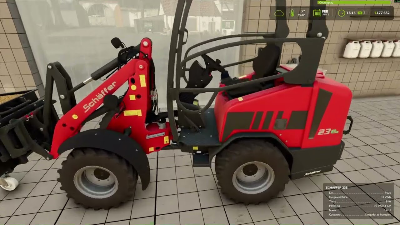 Farming Simulator 25    Hof Bergman. trabajos en la granja
