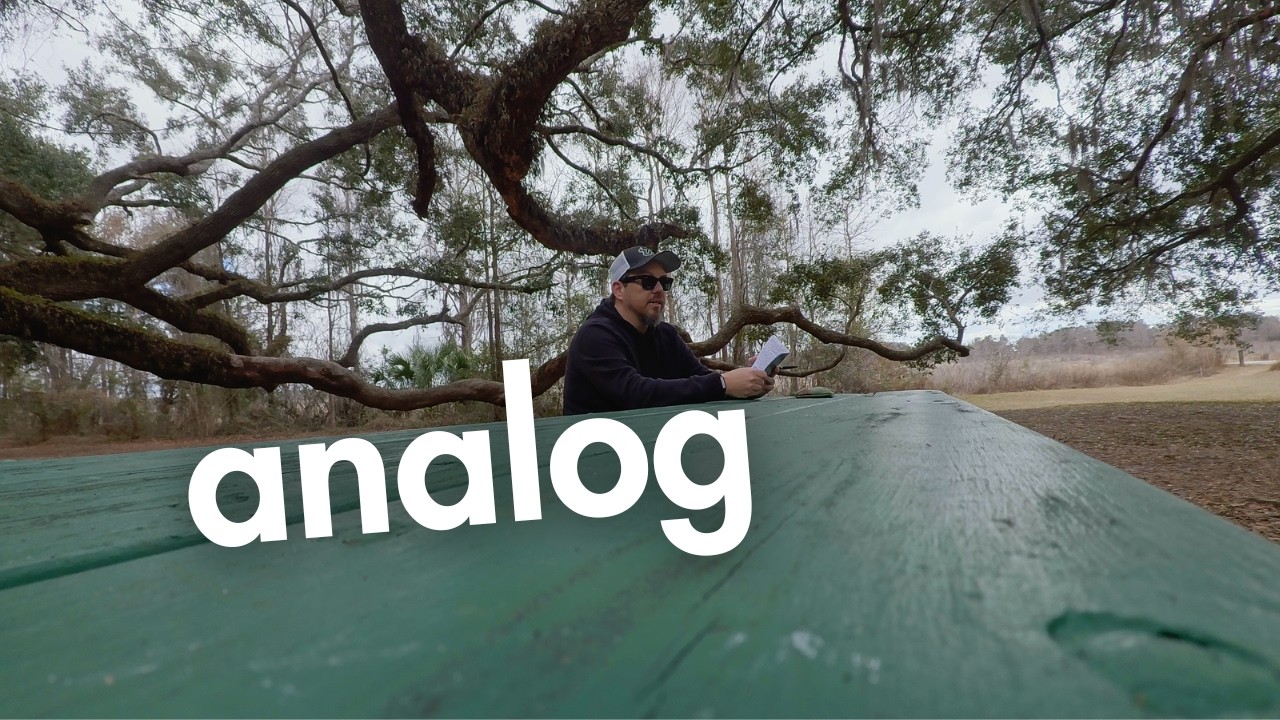 Analog vs Digital and a Mental Health Walk