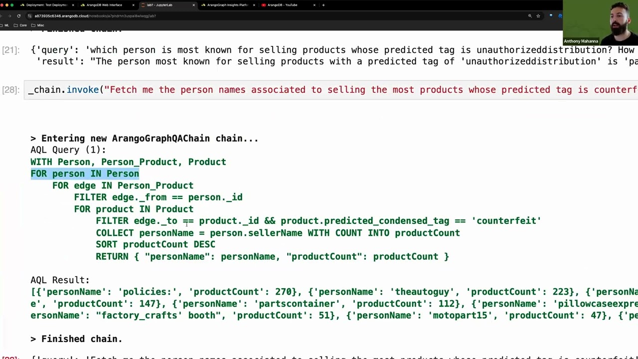ArangoDB GraphRAG Technical Demo