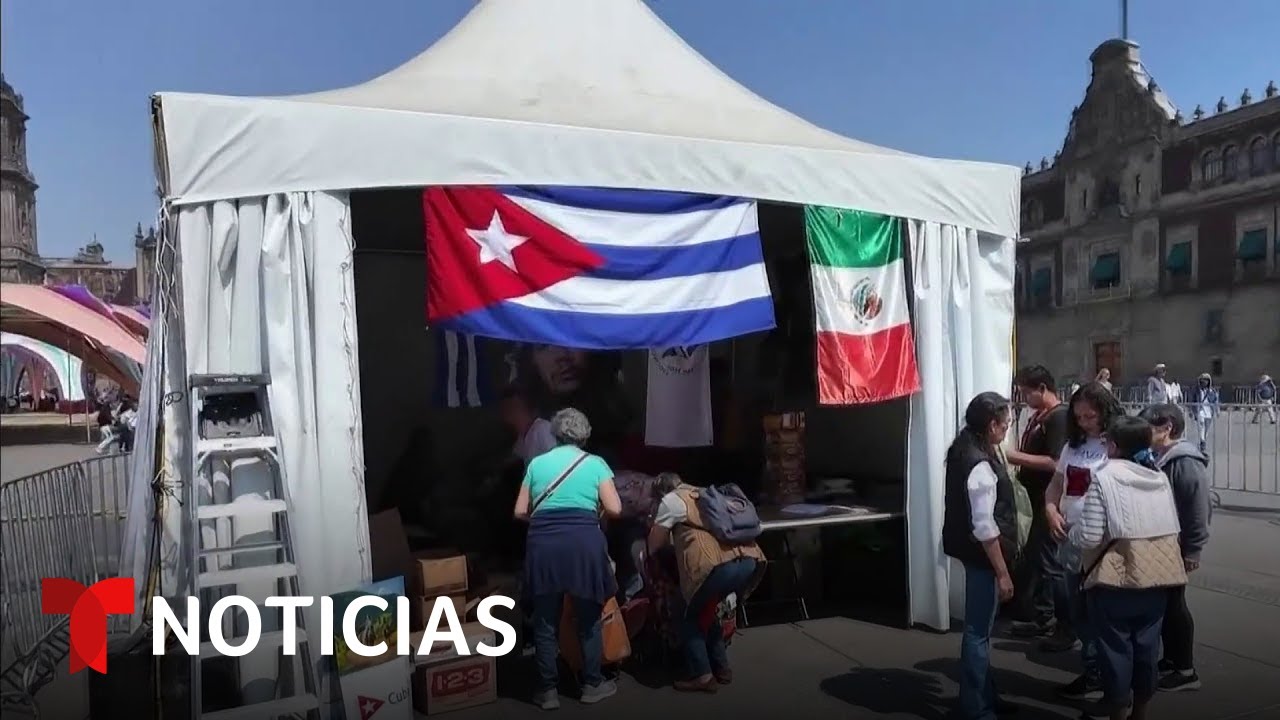 Organizan en México recogida de alimentos y medicinas para enviar a Cuba | Noticias Telemundo