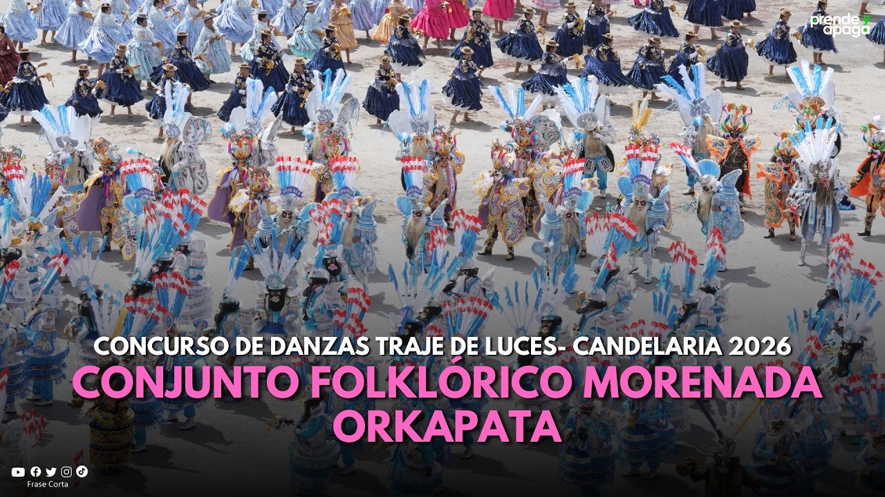 #Puno: Conjunto Folklórico Morenada Orkapata- Festividad Virgen de la Candelaria 2026