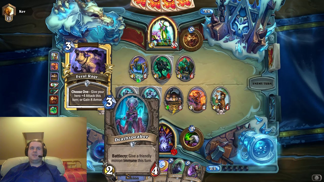 Team New Tier Hearthstone Warlock Zoo Ladder Game