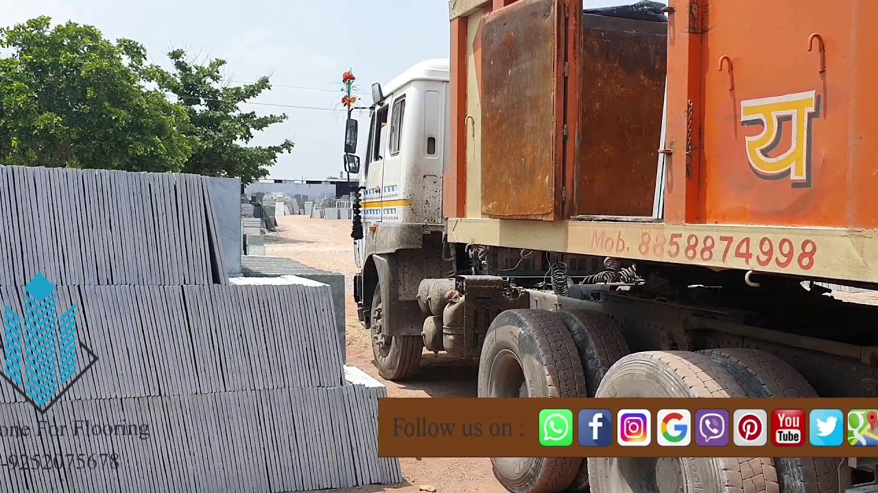 Kota stone loading process