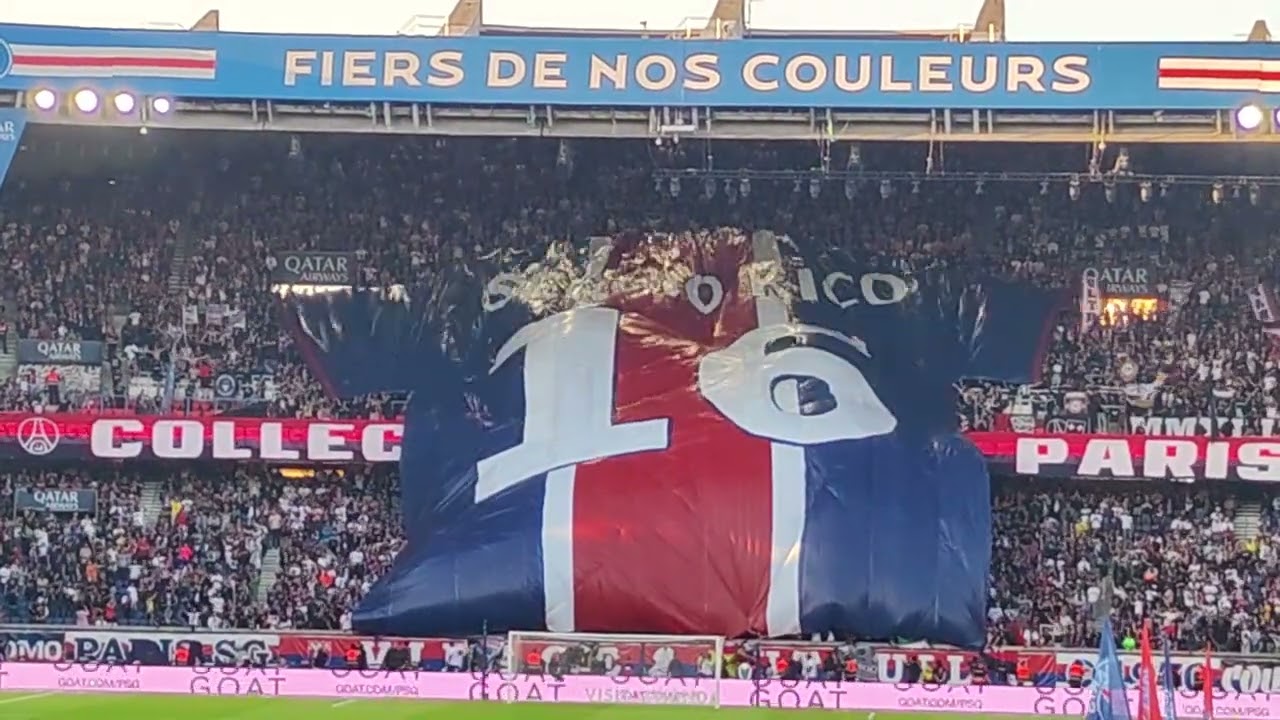 PSG VS CLERMONT - Hommage Sergio Rico - Tribune Auteuil - Parc des Princes