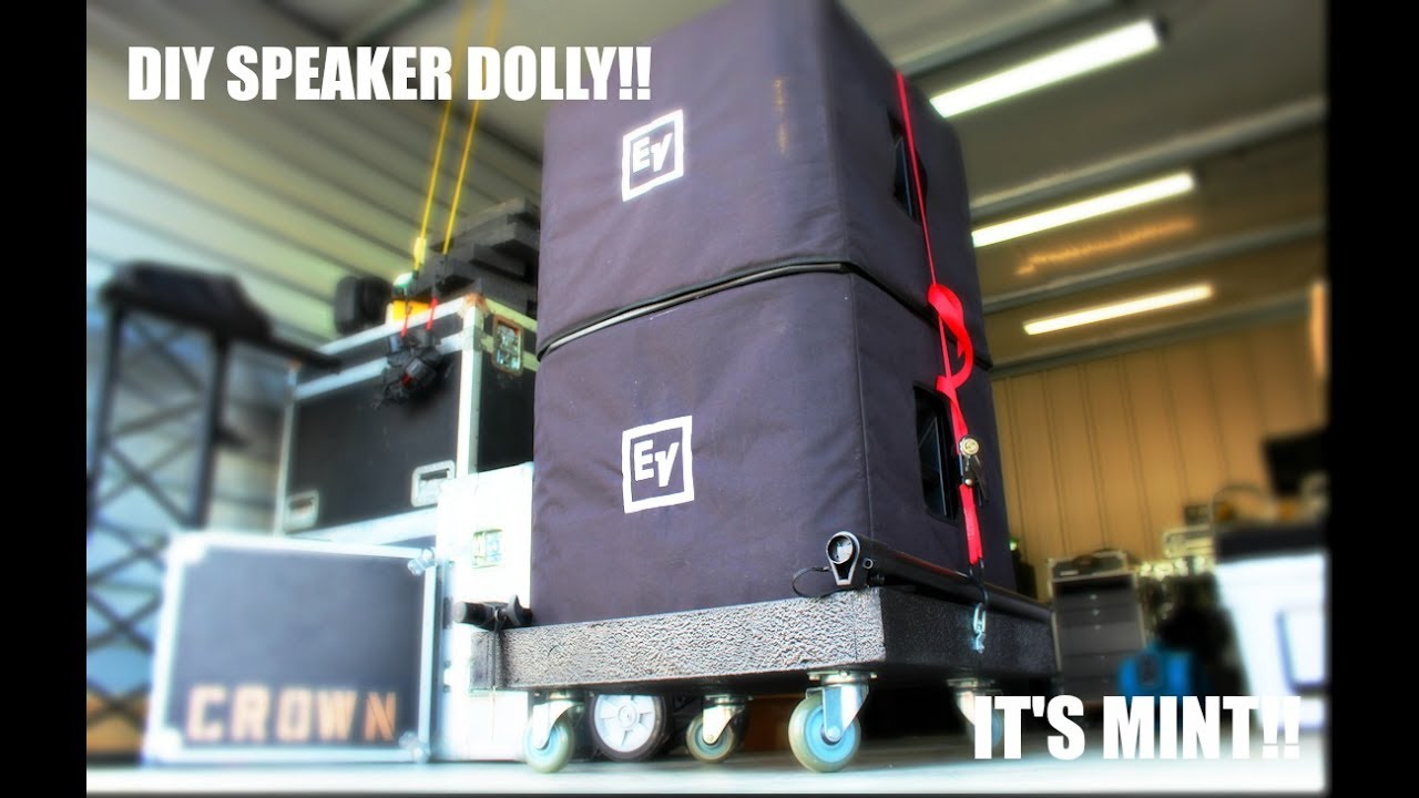DIY Subwoofer Cart! | Save Time On Load In's!
