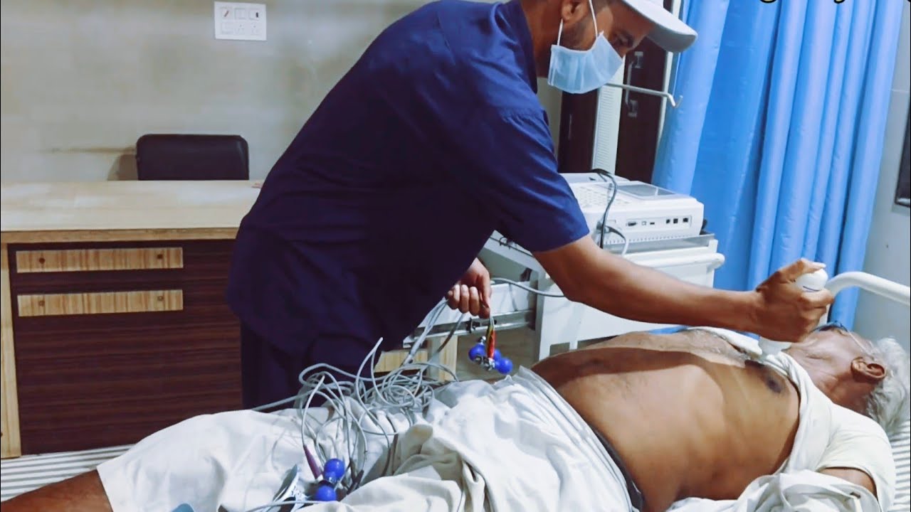 ECG Ka Full Practical Video । Real Patient Par ECG Demo Step by Step ECG Procedure in Hindi