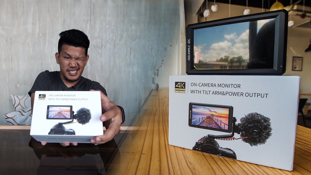 MY FIRST UNBOXING: NEW Field Monitor for Single Handed Grip Setup