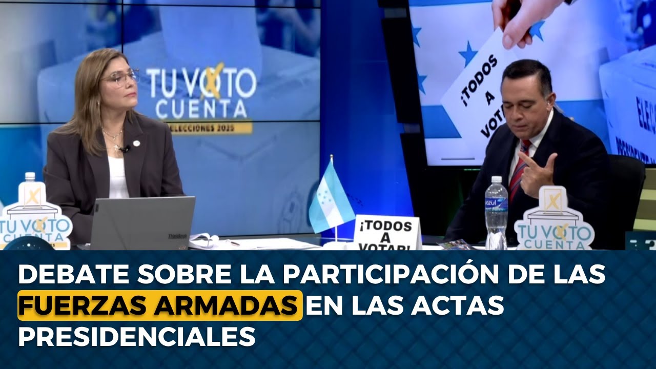 Debate sobre la participaci&oacute;n de las Fuerzas Armadas en las actas presidenciales