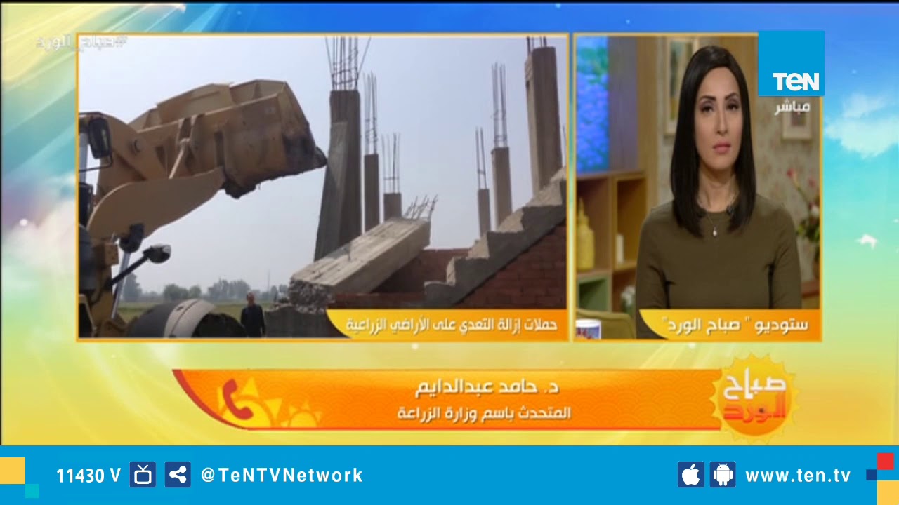 المتحدث باسم الزراعة يكشف تفاصيل حملة إزالة مخالفات التعديات على الأراضى الزراعية