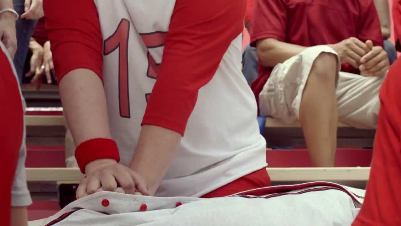 Heckling Fan Hands-Only CPR video
