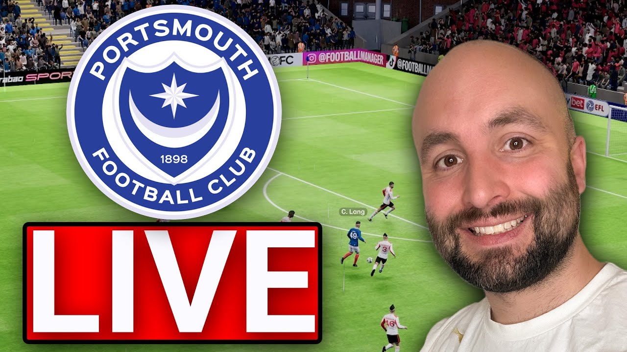 Preparing for Europa - transfer deadline  (Portsmouth Season 8)  (FM26 Live)