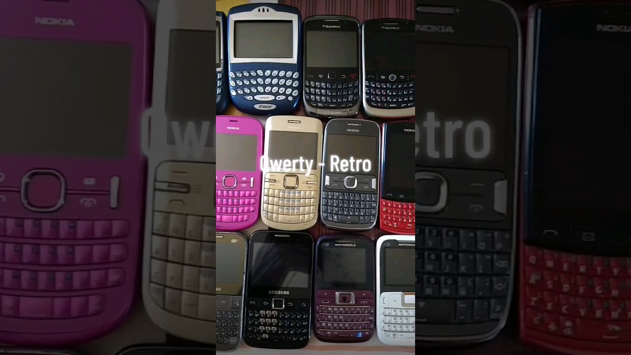 &iquest;Qui&eacute;n fabric&oacute; el mejor celular retro de barra con teclado Qwerty? ✨&iexcl;Suscr&iacute;bete!✨🌠 #celulares #retro