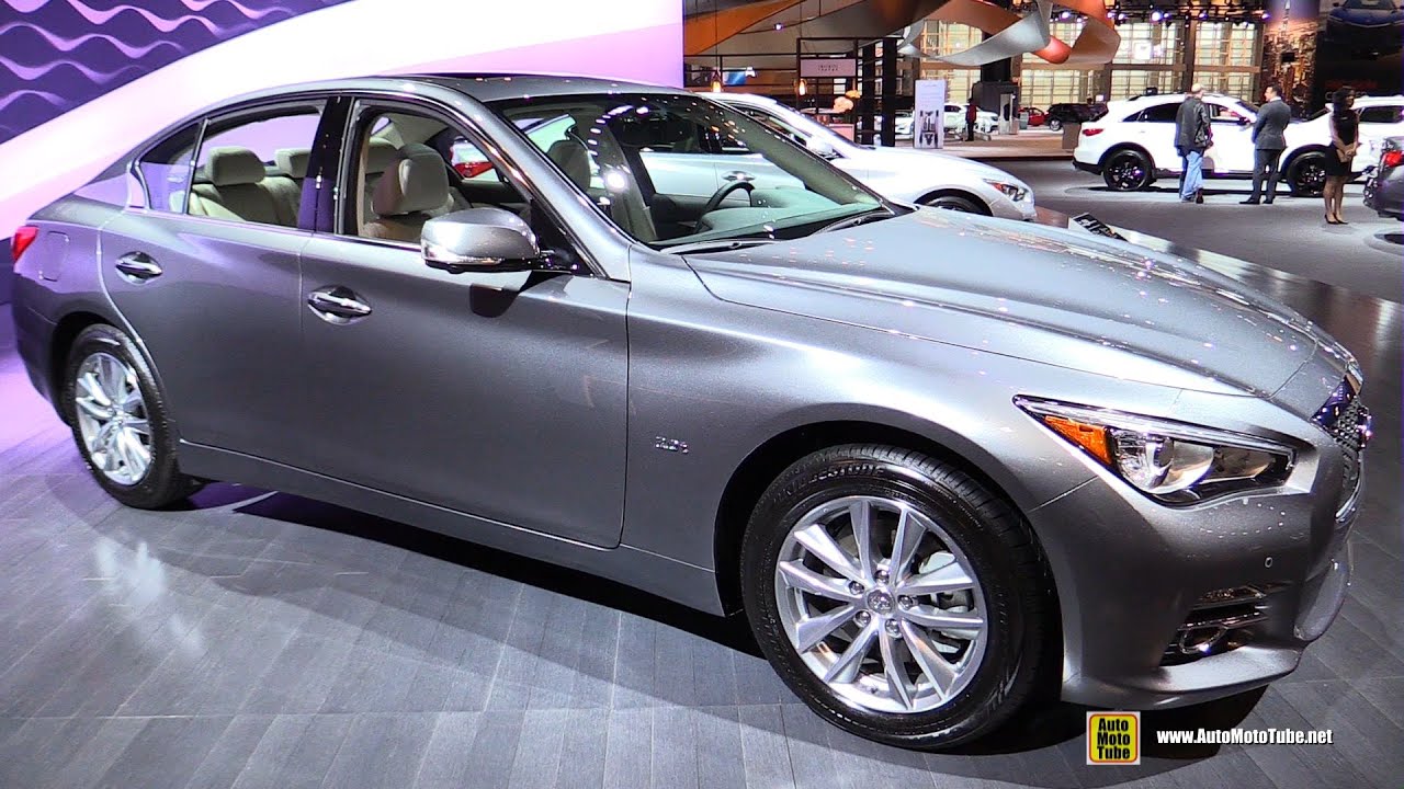 2016 Infiniti Q50 2.0t Premium - Exterior and Interior Walkaround - 2016 Chicago Auto Show