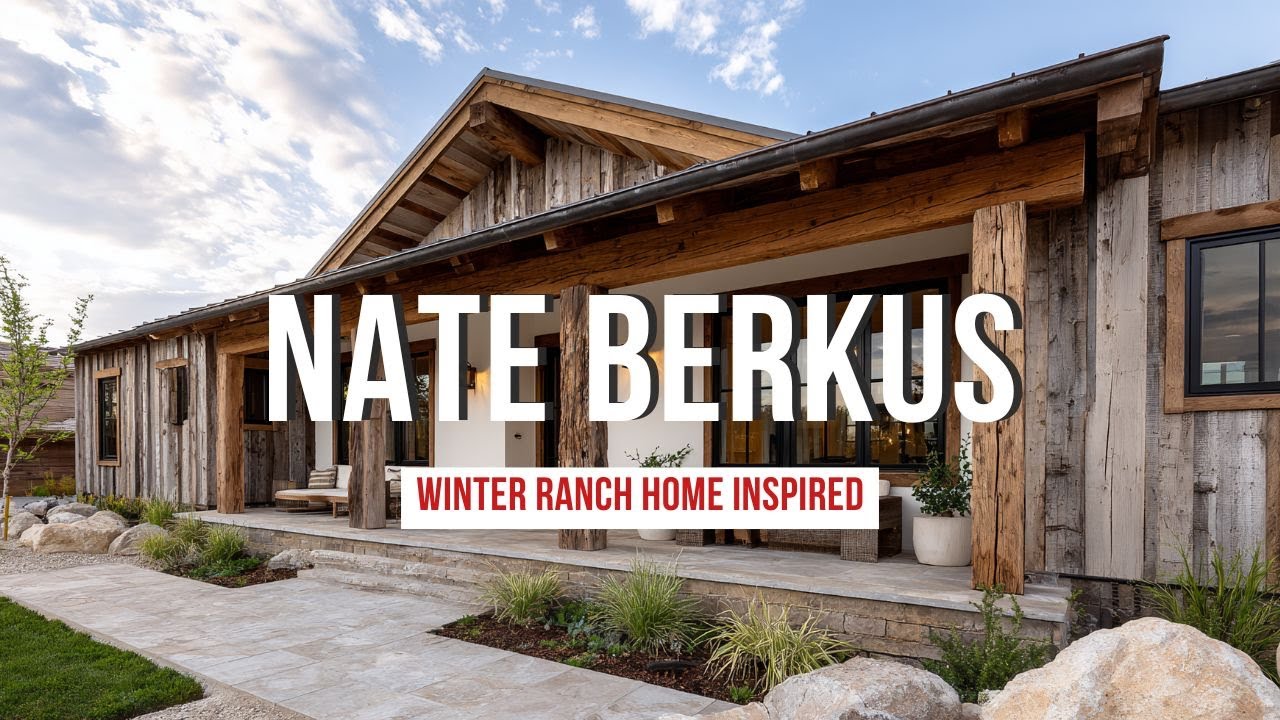 Winter Ranch Home Inspired by Nate Berkus’s Rustic American Heritage