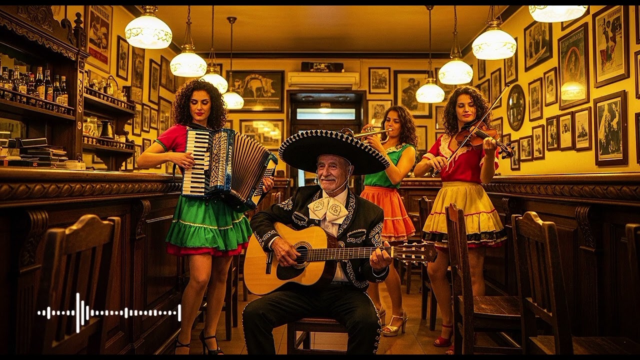 Mexican Polka Sunset – Warm Trumpets & Celebratory Accordion Flow