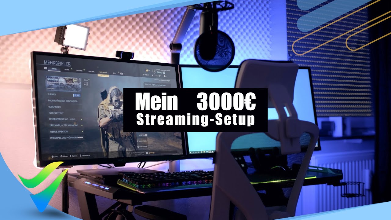 Meine 3000€ Streaming Setup Tour 2020! | Venix