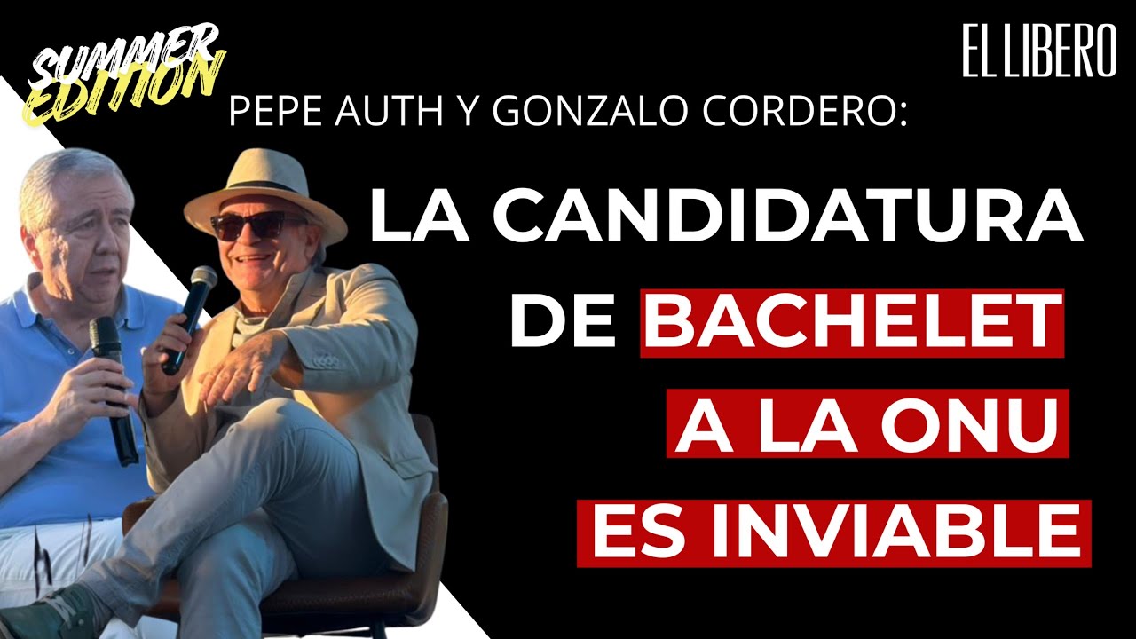 Pepe Auth y candidatura Bachelet: “Es muy probable que Trump ejerza el derecho a veto”