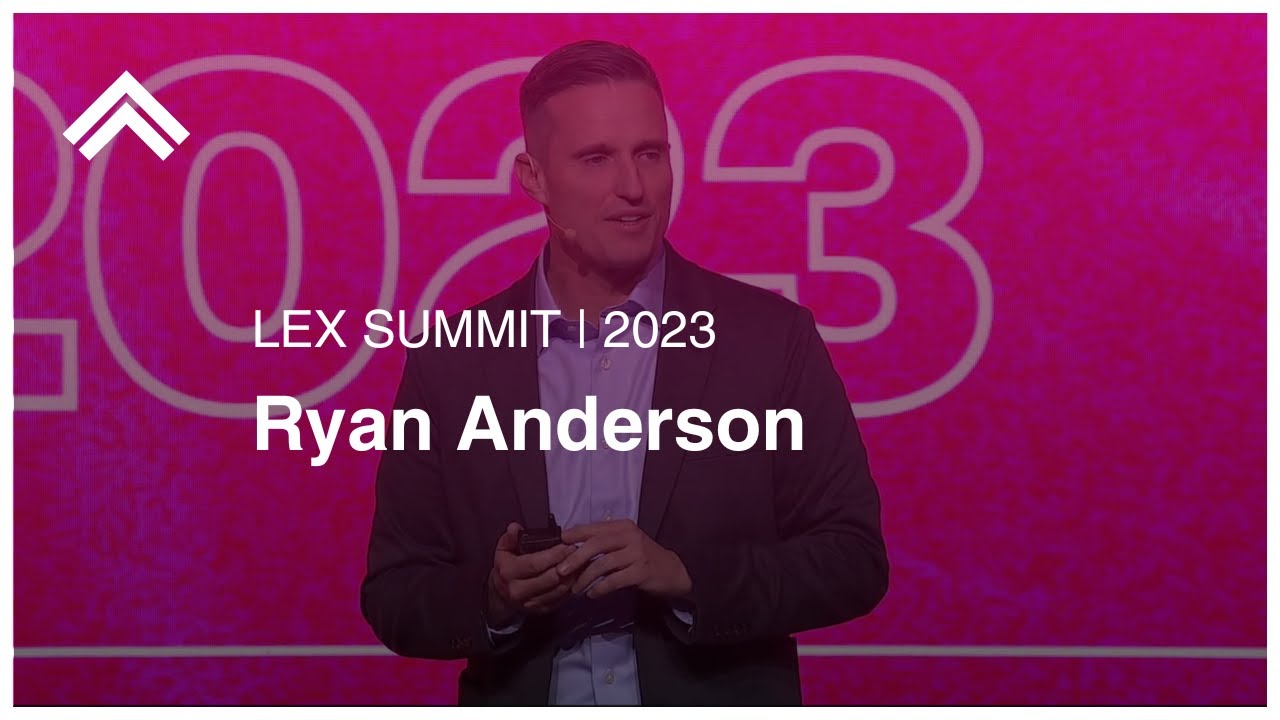 AI Will Replace Lawyers? | Ryan Anderson | LEX Summit 2023