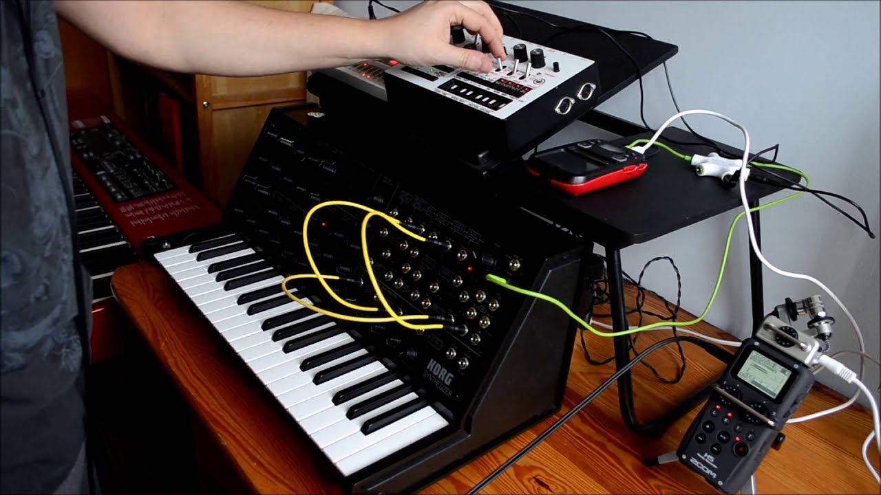 Shaman Anarchy. Korg : Monotribe Volca Sample Ms 20 mini - improv. #010.
