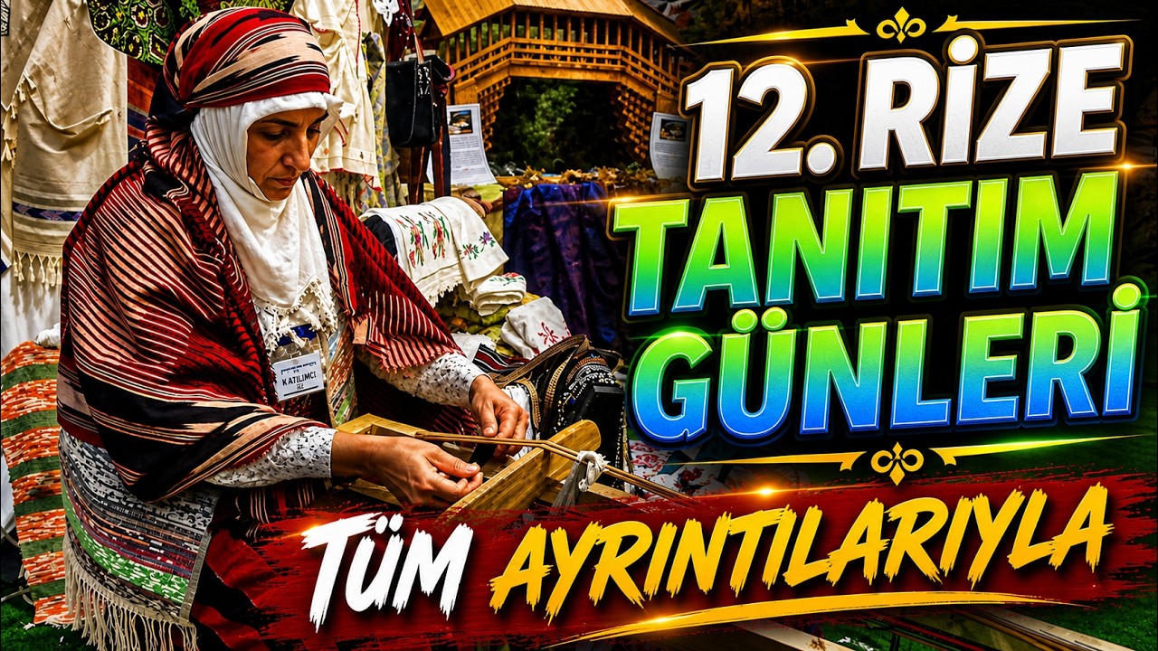 12 . RİZE TANITIM GÜNLERİ | İSTANBUL YENİKAPI ETKİNLİKLERİ 2022