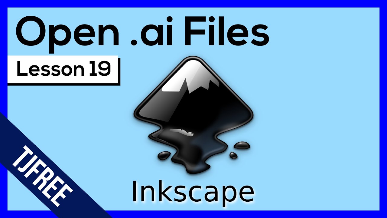 Урок 19 по Inkscape — Редактирование файлов Adobe Illustrator .ai в Inkscape
