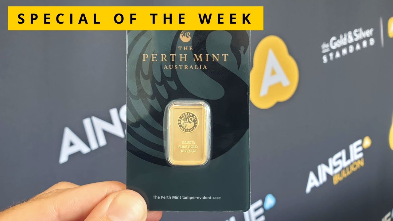 SPECIAL: Perth Mint 10g Minted Gold Bars (24hrs ONLY!)