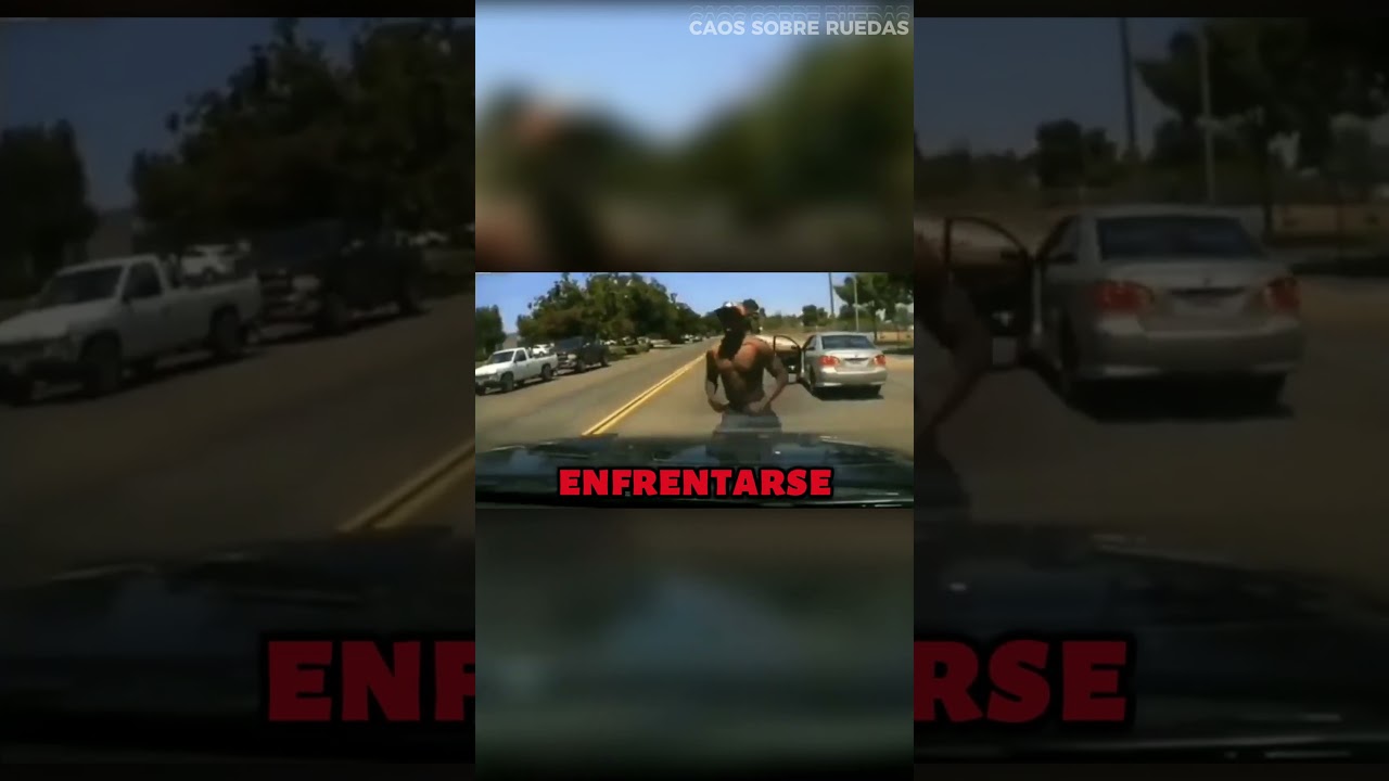 Conductor Furioso Se Arrepiente en Segundos