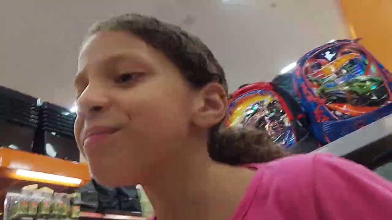 Comprando meu material escolar