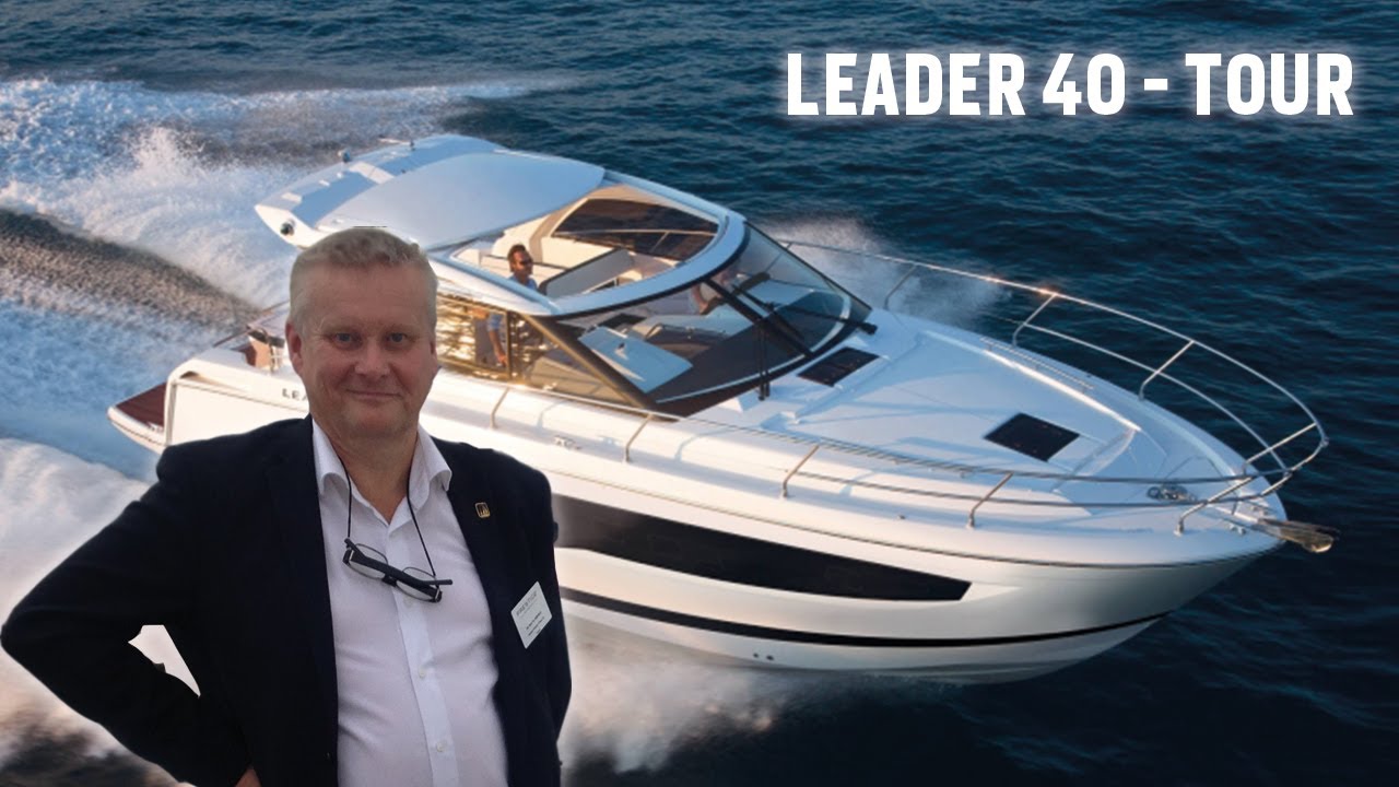 Jeanneau Leader 40 MY2020 Walkthrough w/ Captain Timo