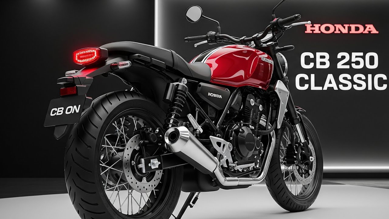 Представлен мотоцикл Honda CB 250 2026 года! Honda потрясла рынок 250-кубовых мотоциклов!