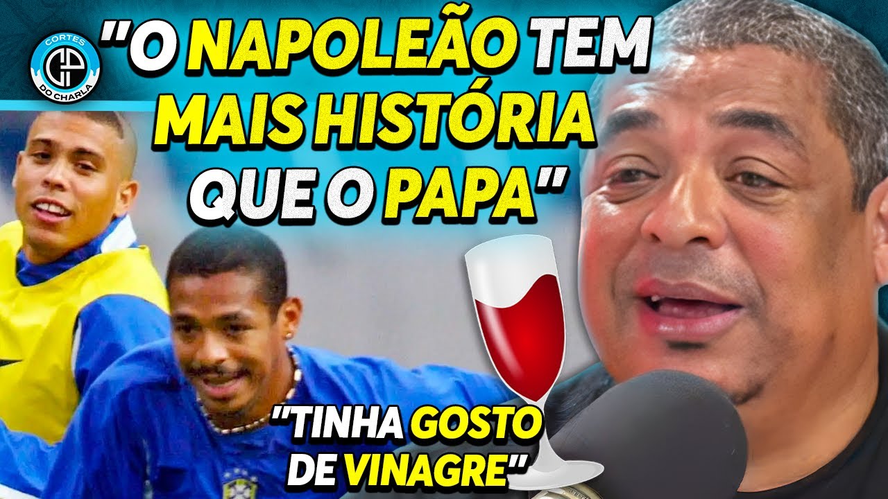 VAMPETA RESPONDE RONALDO SOBRE O VINHO DO PAPA