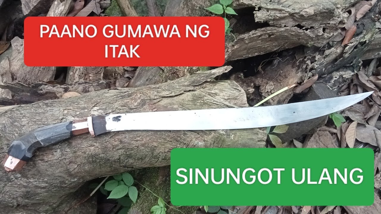 PAANO GUMAWA NG ITAK