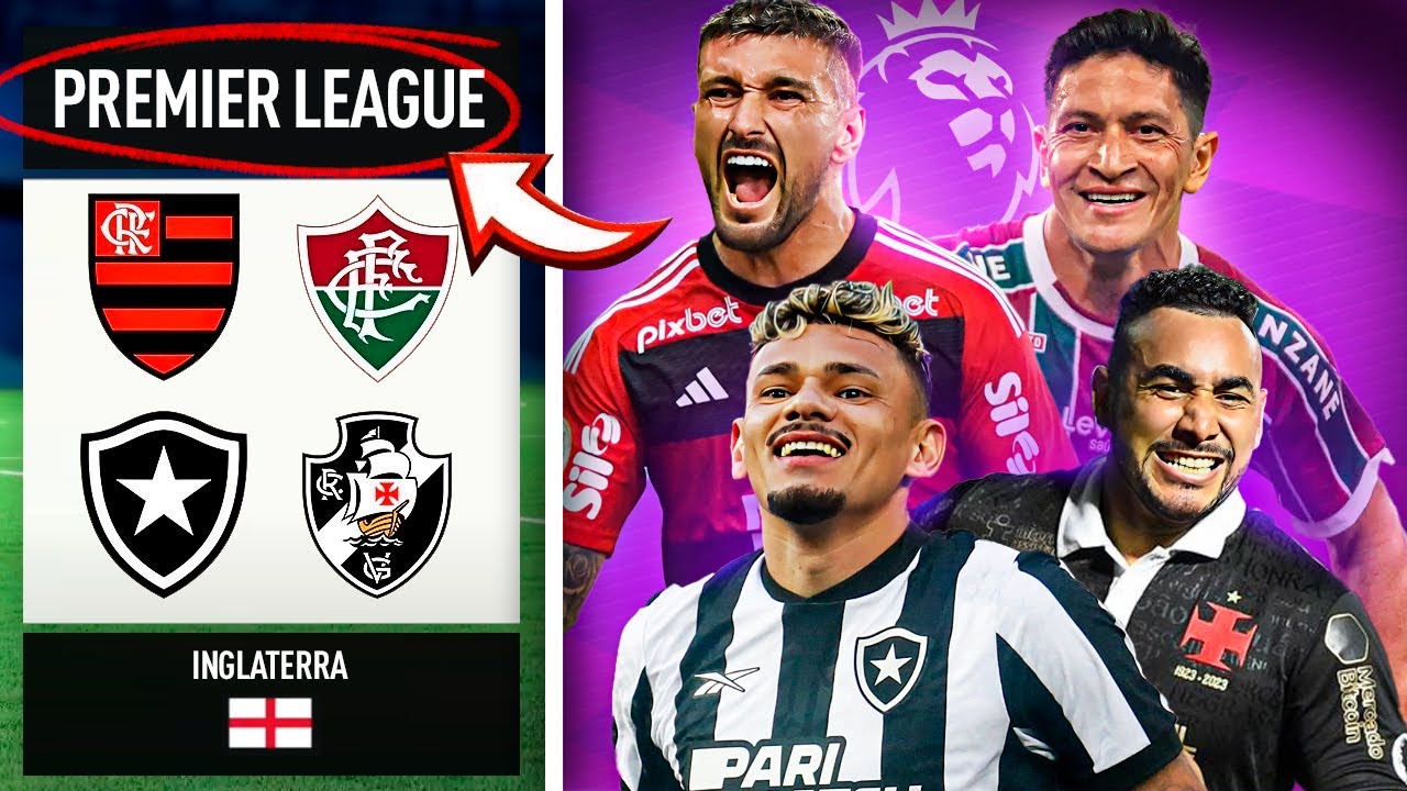 E se os CARIOCAS jogassem a PREMIER LEAGUE? 😱