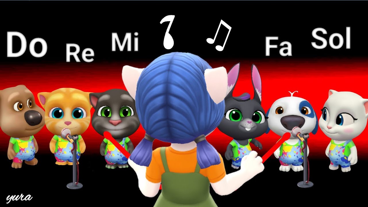 My Talking Tom Friends - Squid Game - Do Re Mi Fa Sol