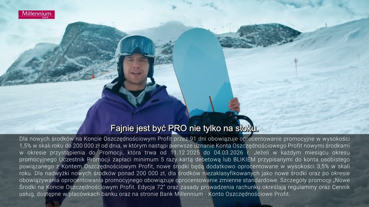 Konto Oszczędnościowe Profit w Banku Millennium