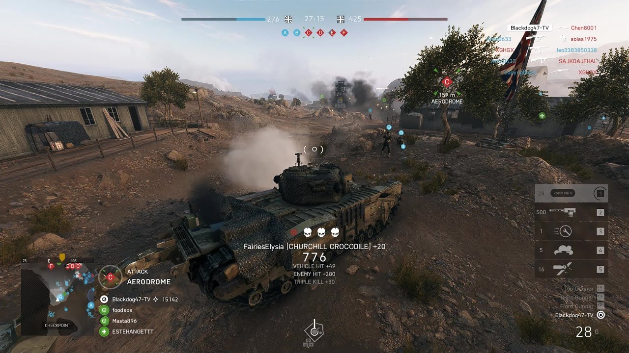 Battlefield 5: Conquest Gameplay (No Commentary)