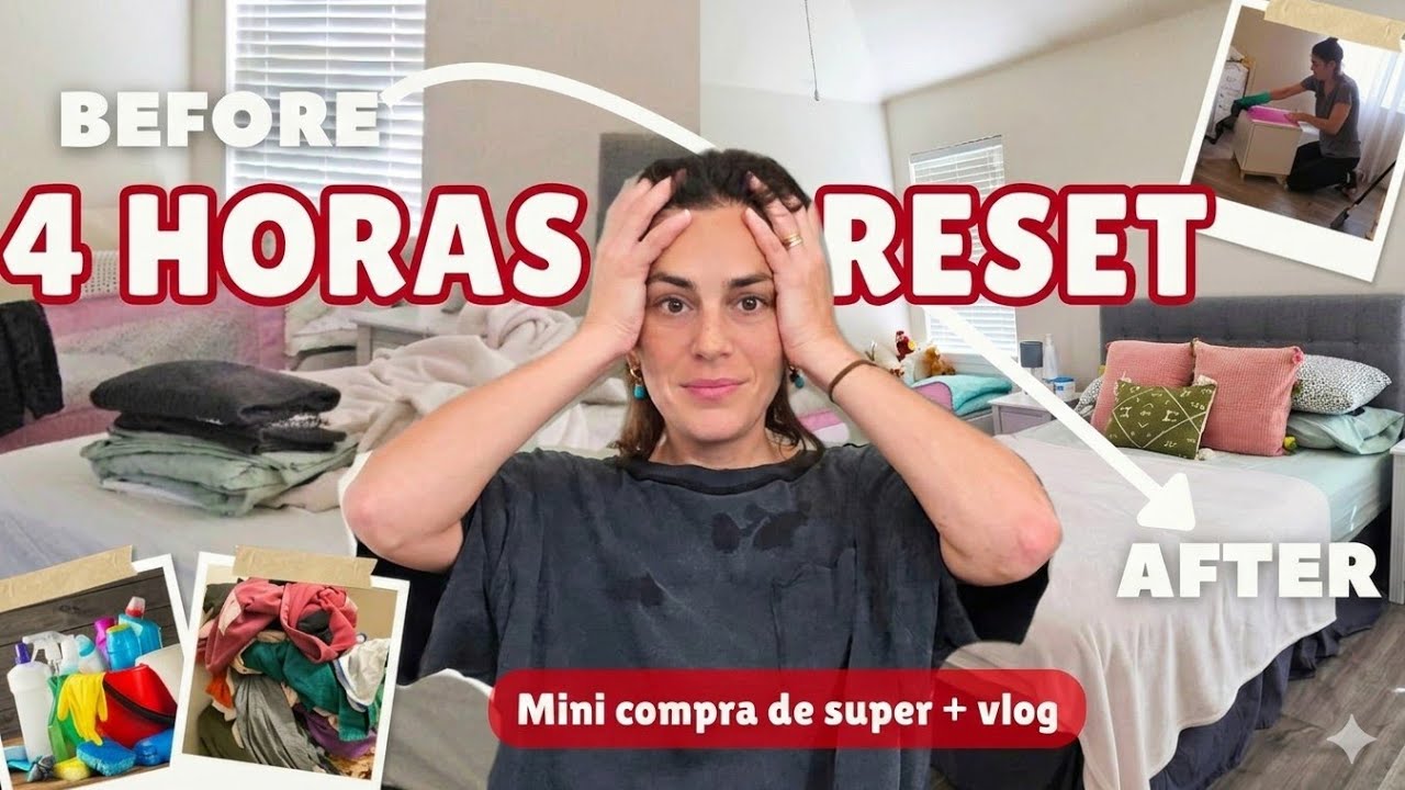 CASA ASQUEROSA? 🏠 Reset de mitad de semana: Limpieza extrema, motivación y compras