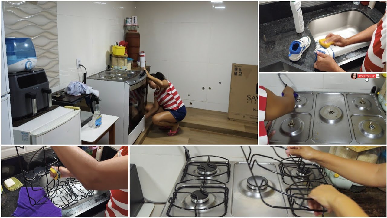 Rotina REAL: Limpei o fogão, o tênis do Paulo e consertei a bike da Olívia! 🛠️🧼
