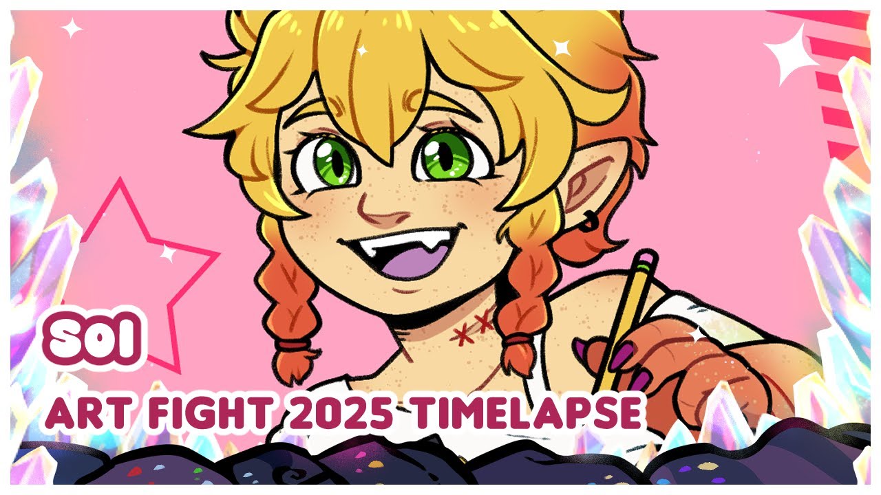 Art Fight Timelapse • Sol!