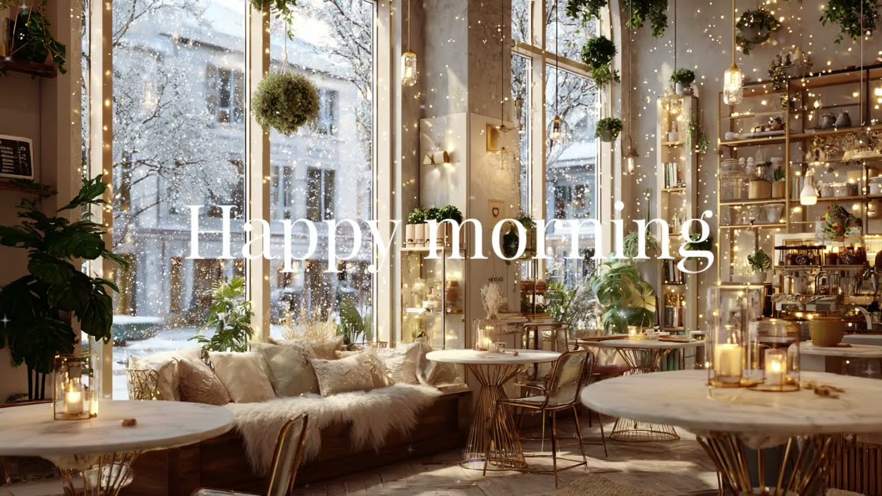 【冬BGM】Cozy Winter Café ❄️｜あたたかい空間で聴くピアノBGM｜癒しの時間 ☕