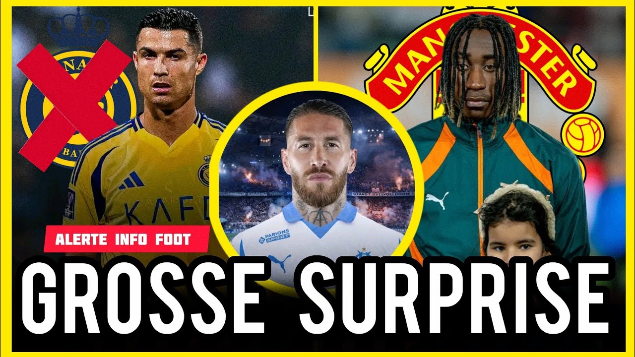 🚨MERCATO FOU : Man United Pr&ecirc;t &Agrave; 100M&euro; Pour Diomand&eacute;, Cr7 Sur Le D&eacute;part, Ramos &Agrave; L&rsquo;om ?