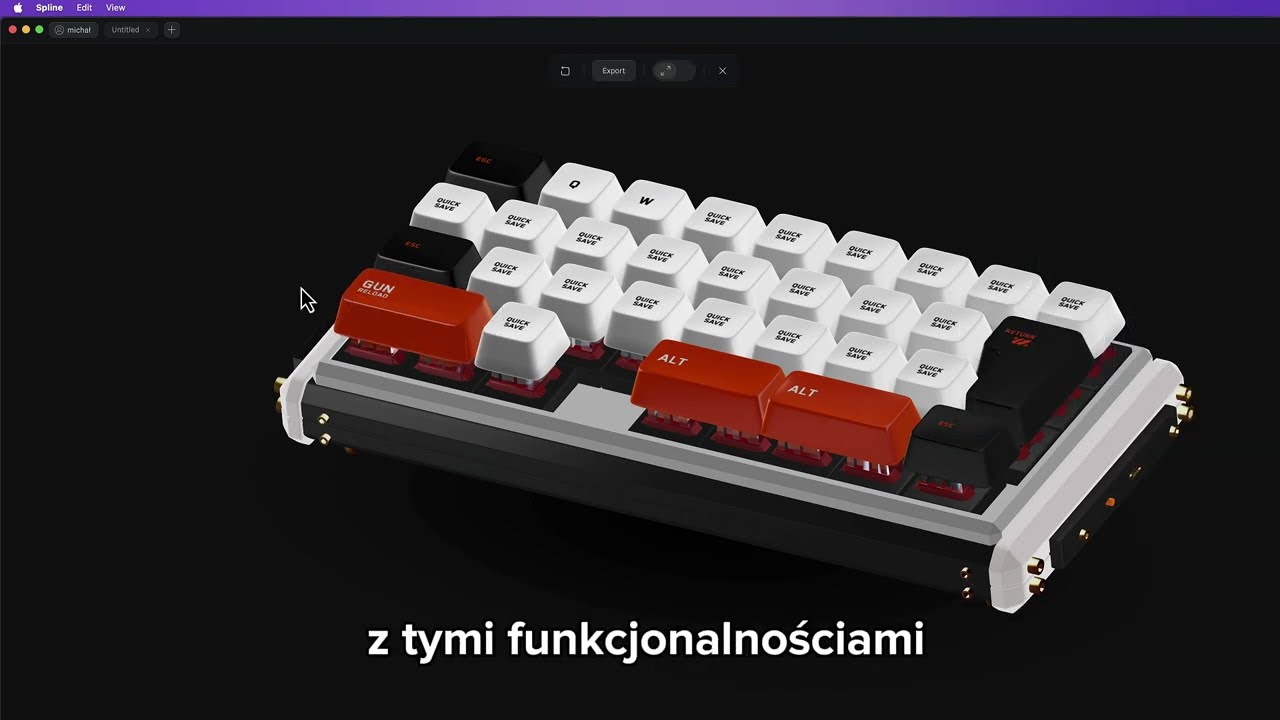 Spline 3D - nowy Sprint na eduweb z Michełem Wedlechowiczem